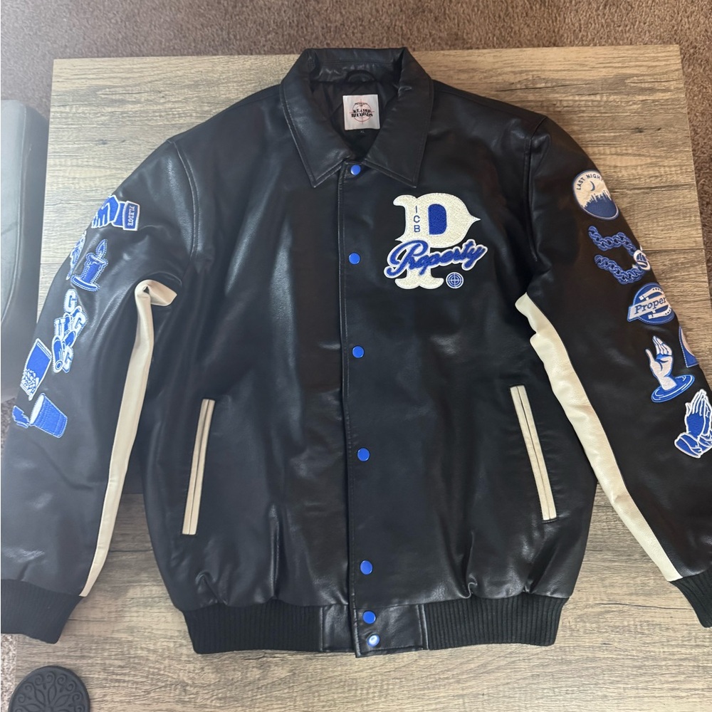 Generational Curse Leather Jacket XL